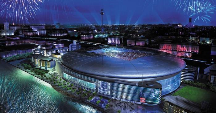İşte Cenk Tosunun takımı Evertonın yeni stadyumu