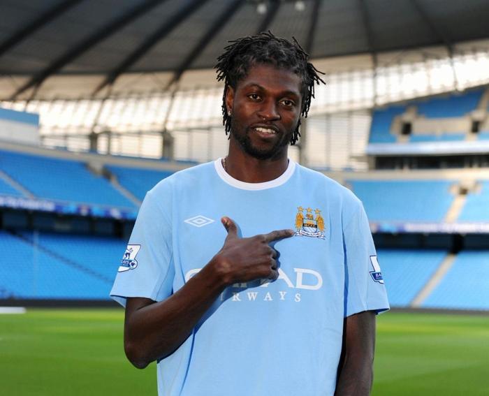21) Emmanuel Adebayor (Manchester City)