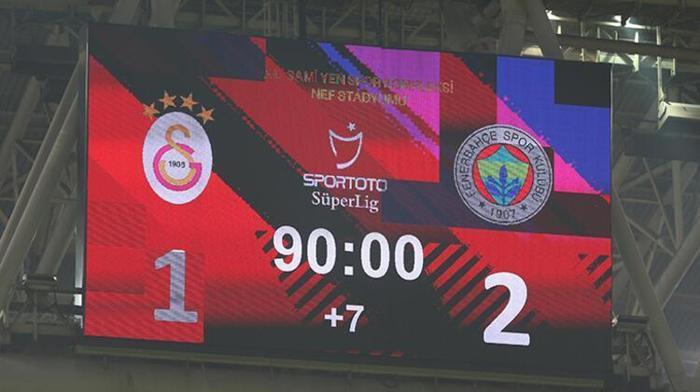 Son dakika haberi Galatasaray - Fenerbahçe maçında büyük gerilim Defolup gidin