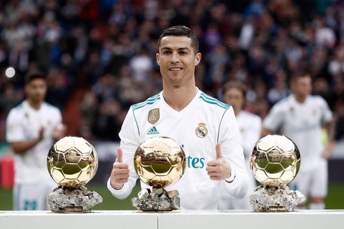 Kupalar Real Madrid’in ödüller Ronaldo’nun