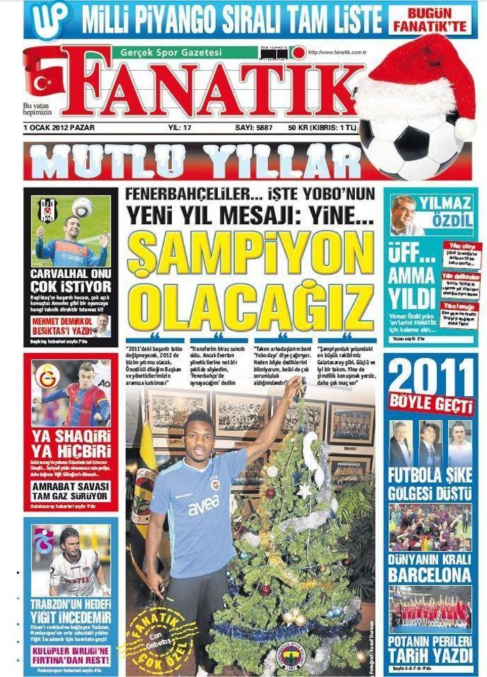 Son 10 yılda FANATİKin 1 Ocak kapakları