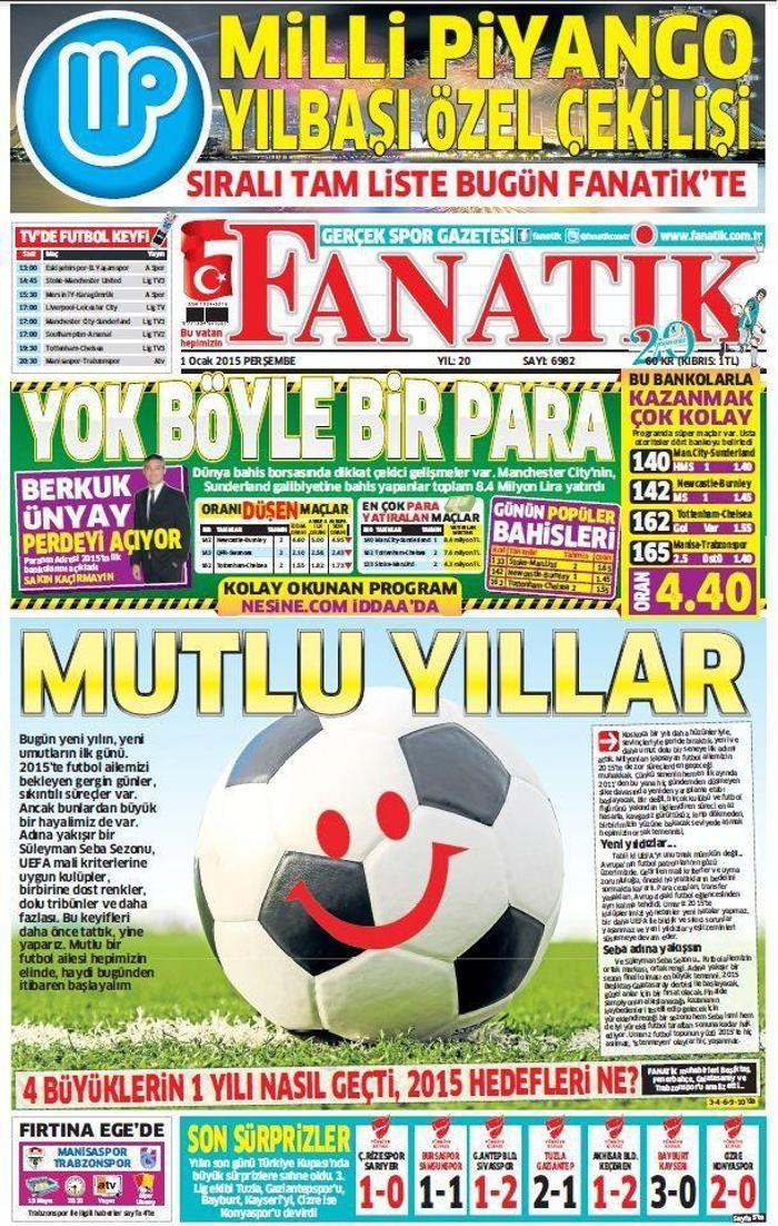 Son 10 yılda FANATİKin 1 Ocak kapakları