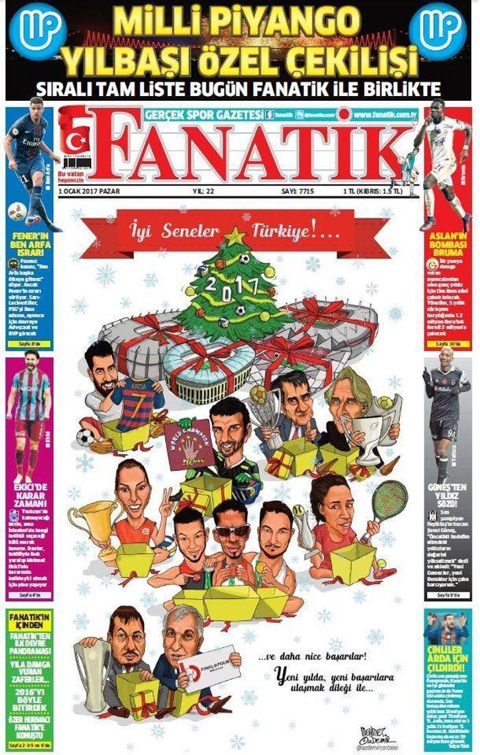 Son 10 yılda FANATİKin 1 Ocak kapakları