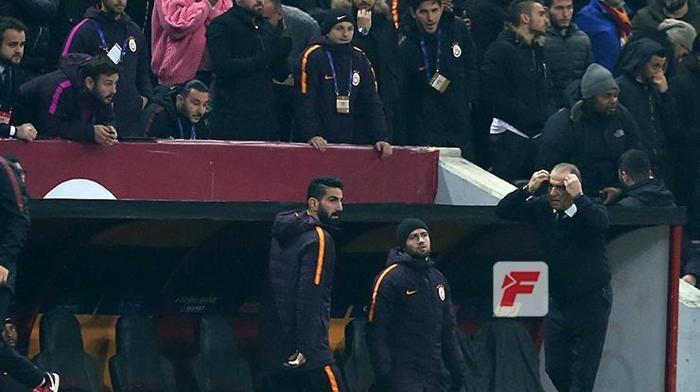Eren Derdiyok kaçırdı Fatih Terim kulübede çıldırdı