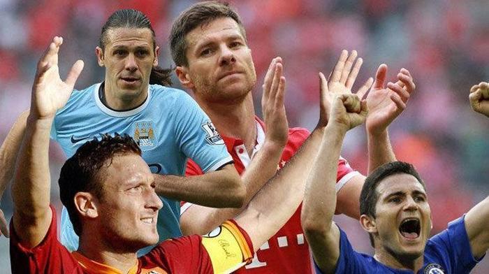 2017de emekliye ayrılan futbolcular...