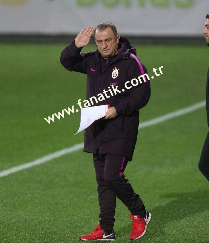 Galatasaray antrenmanında dikkat çeken detay
