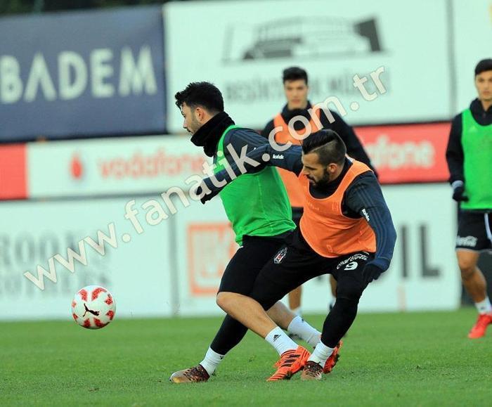 Negredo ve Quaresma antrenmana damga vurdu