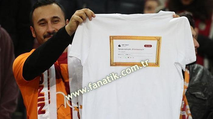 Fatih Terimin dönüşü ile o da ilk kez maça geldi