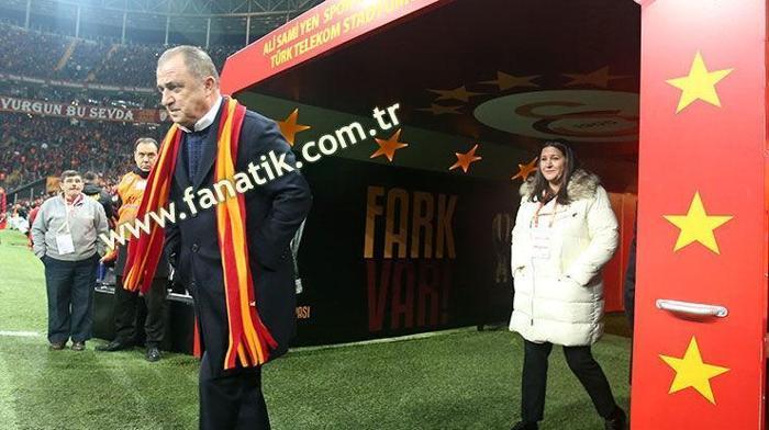 Fatih Terimin dönüşü ile o da ilk kez maça geldi