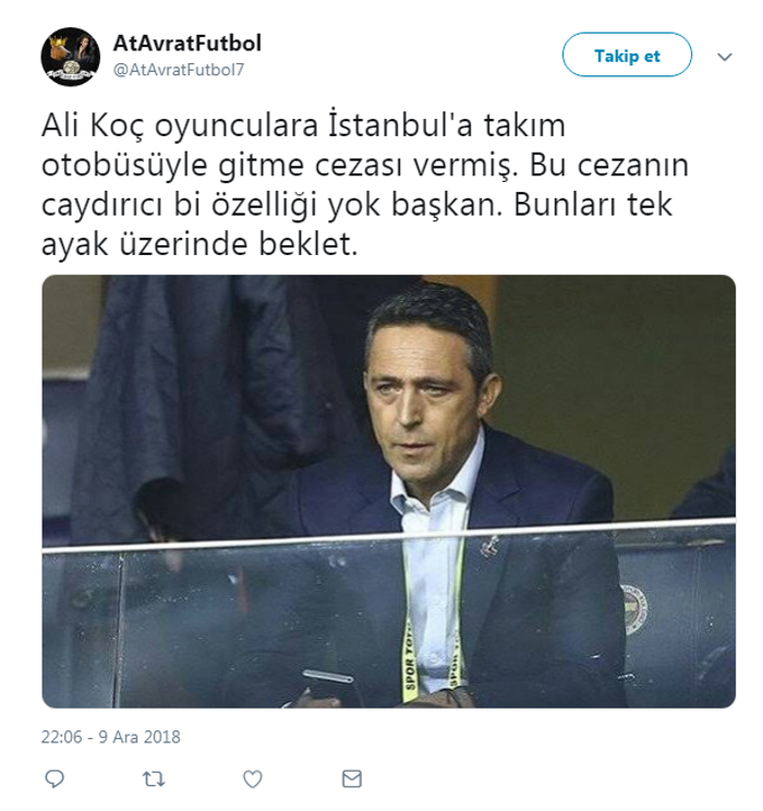 Fenerbahçeli taraftarlardan Ali Koç ve Comolliye büyük tepki