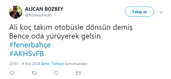 Fenerbahçeli taraftarlardan Ali Koç ve Comolliye büyük tepki