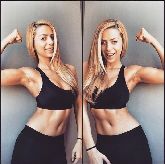 Güzel fitnessci Yanita Yancheva Türkiyeye gelmiş...