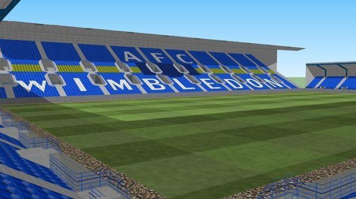 AFC Wimbledona yeni stadyum izni