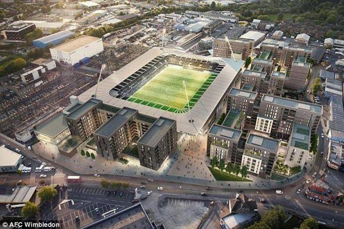 AFC Wimbledona yeni stadyum izni