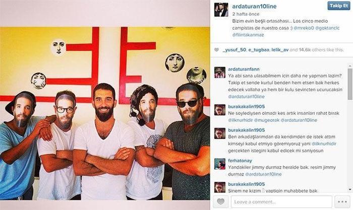 Arda Turan Instagramda