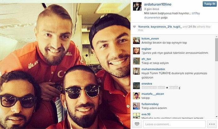 Arda Turan Instagramda