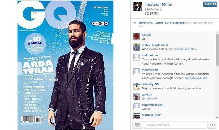 Arda Turan Instagramda