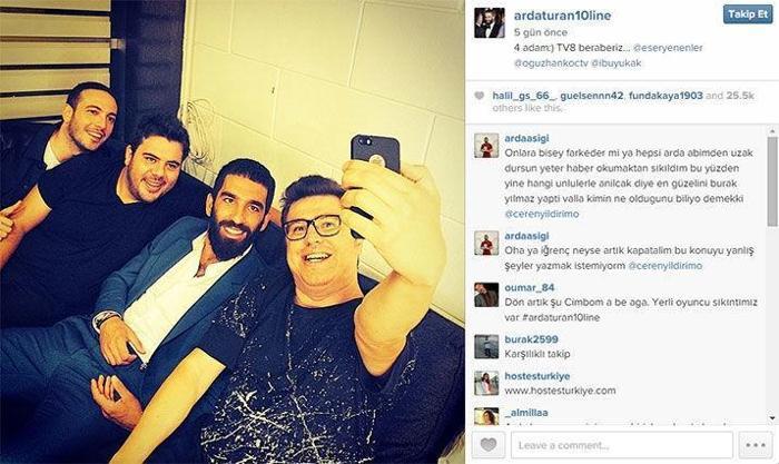Arda Turan Instagramda