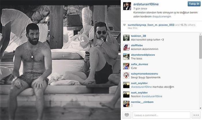 Arda Turan Instagramda
