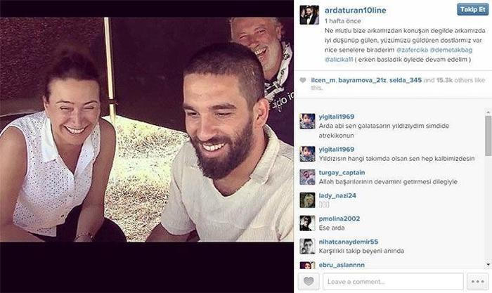 Arda Turan Instagramda