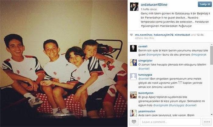 Arda Turan Instagramda