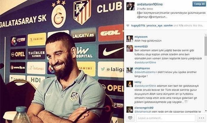 Arda Turan Instagramda