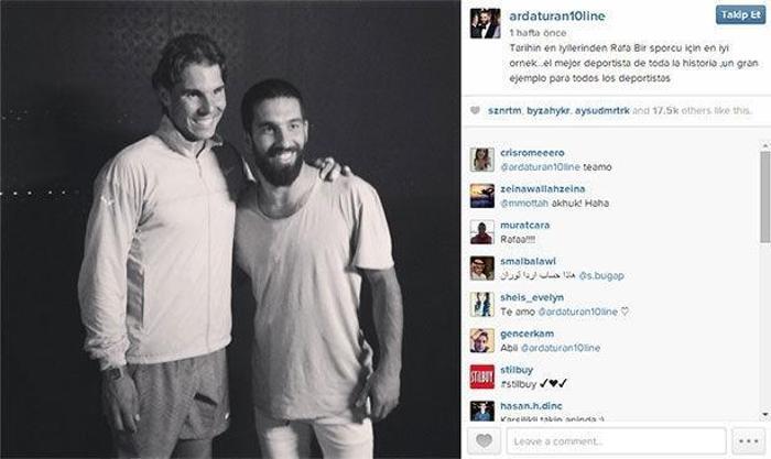 Arda Turan Instagramda