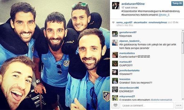 Arda Turan Instagramda