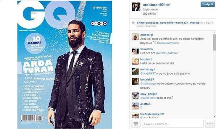 Arda Turan Instagramda