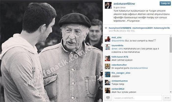 Arda Turan Instagramda