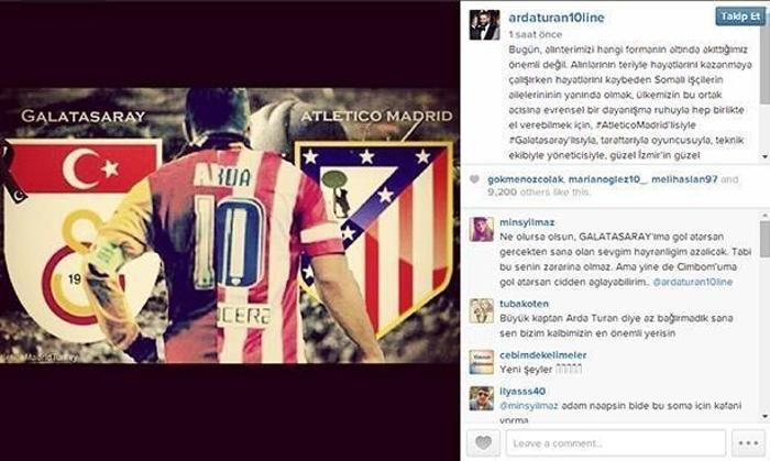 Arda Turan Instagramda