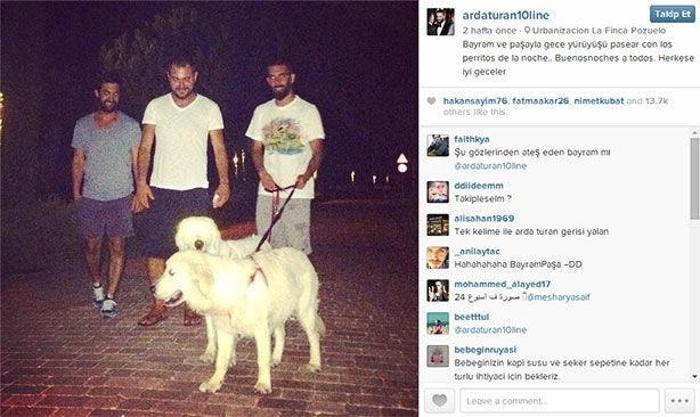 Arda Turan Instagramda