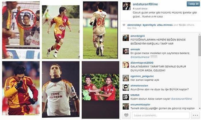 Arda Turan Instagramda