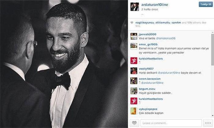 Arda Turan Instagramda