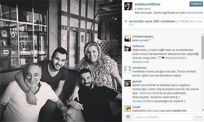 Arda Turan Instagramda