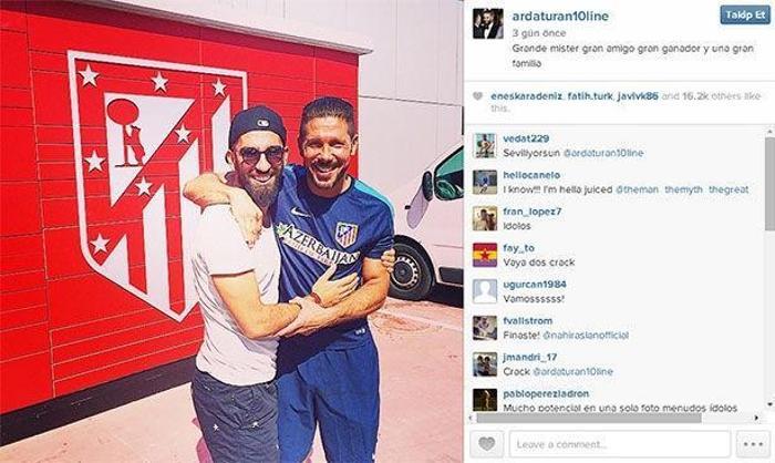 Arda Turan Instagramda