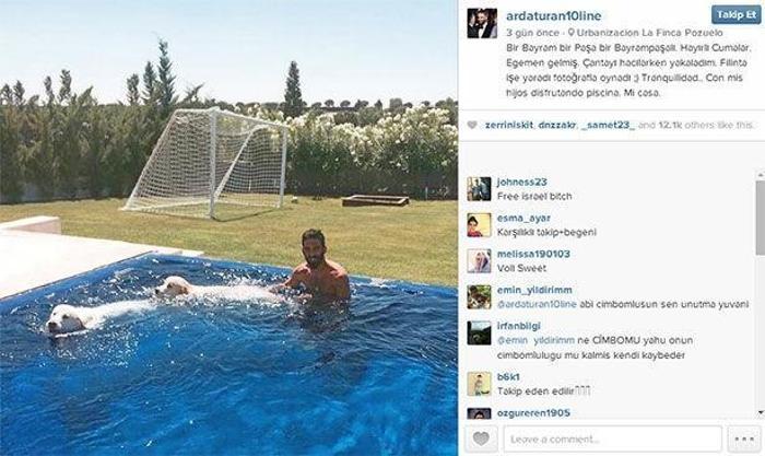 Arda Turan Instagramda