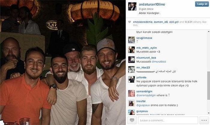 Arda Turan Instagramda