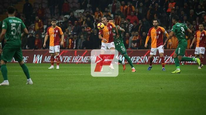 Galatasaray-Çaykur Rizespor maçından kareler