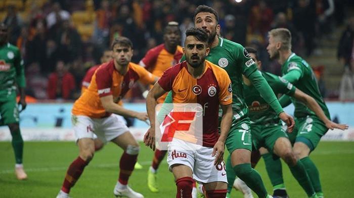 Galatasaray-Çaykur Rizespor maçından kareler