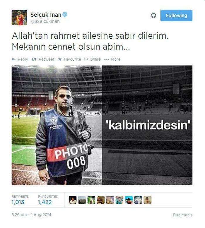 Spor ve medya dünyası, Erkan Koyuncuya ağlıyor