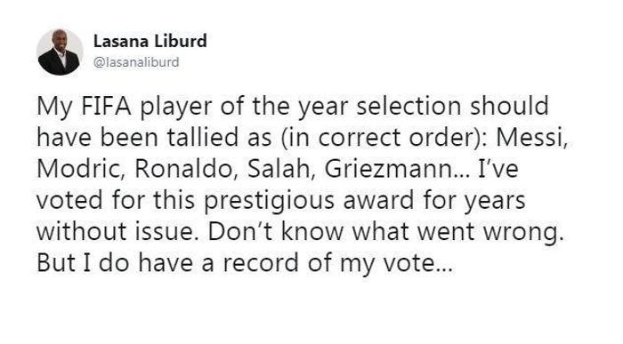 Ballon dOr 2018de şike iddiası