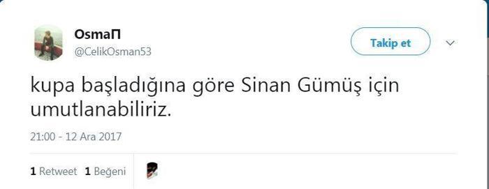 Flaş sözler: Sinan Gümüş Fenerbahçeye...