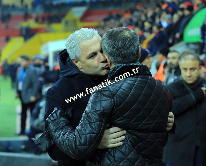 Kayserispor-Beşiktaş maçından kareler