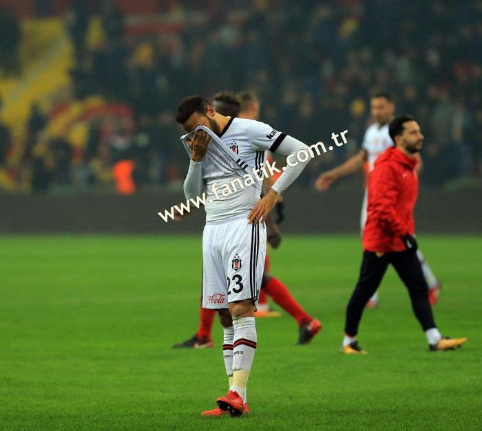 Kayserispor-Beşiktaş maçından kareler