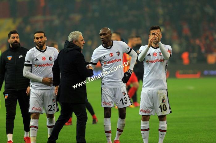 Kayserispor-Beşiktaş maçından kareler