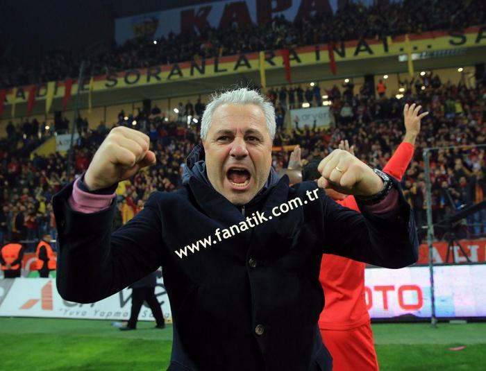 Kayserispor-Beşiktaş maçından kareler