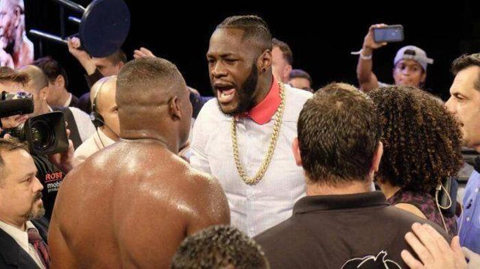 Deontay Wilder ringe daldı, Luis Ortize meydan okudu