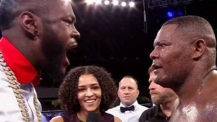 Deontay Wilder ringe daldı, Luis Ortize meydan okudu