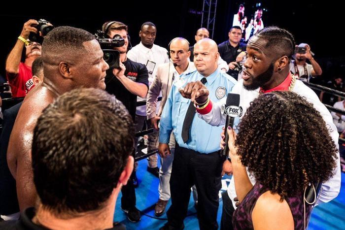 Deontay Wilder ringe daldı, Luis Ortize meydan okudu